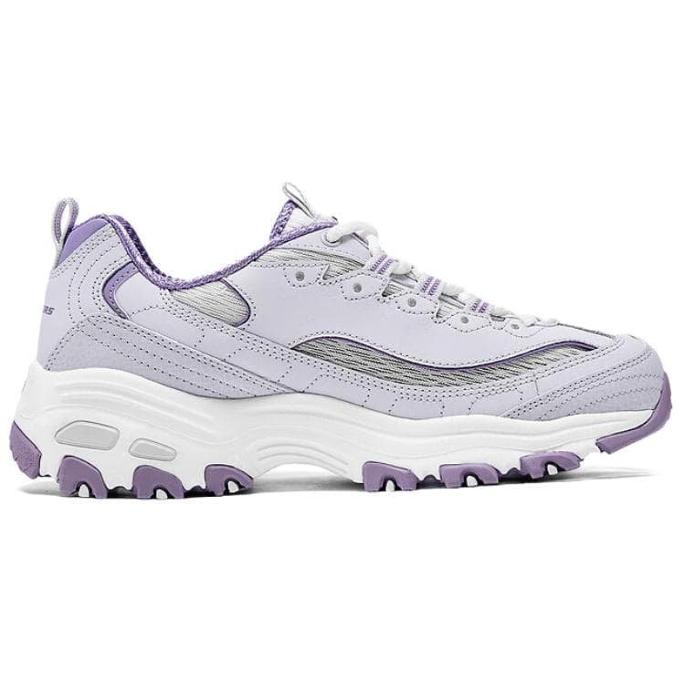 Кроссовки Skechers D'Lites 1,0 Low Топ Массивные кроссовки Женские Светло-фиолетовый - изображение 2
