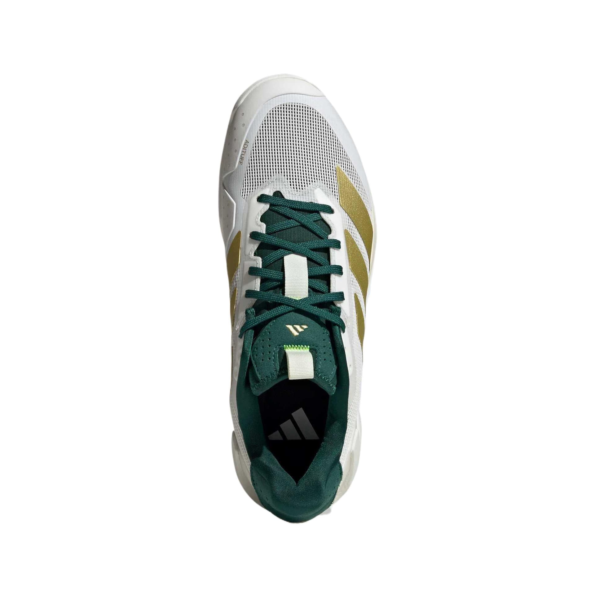 Кроссовки для тенниса Adidas Adizero Ubersonic 5 противоскользящие устойчивые к истиранию дышащие кроссовки для тенниса с низким верхом - изображение 5