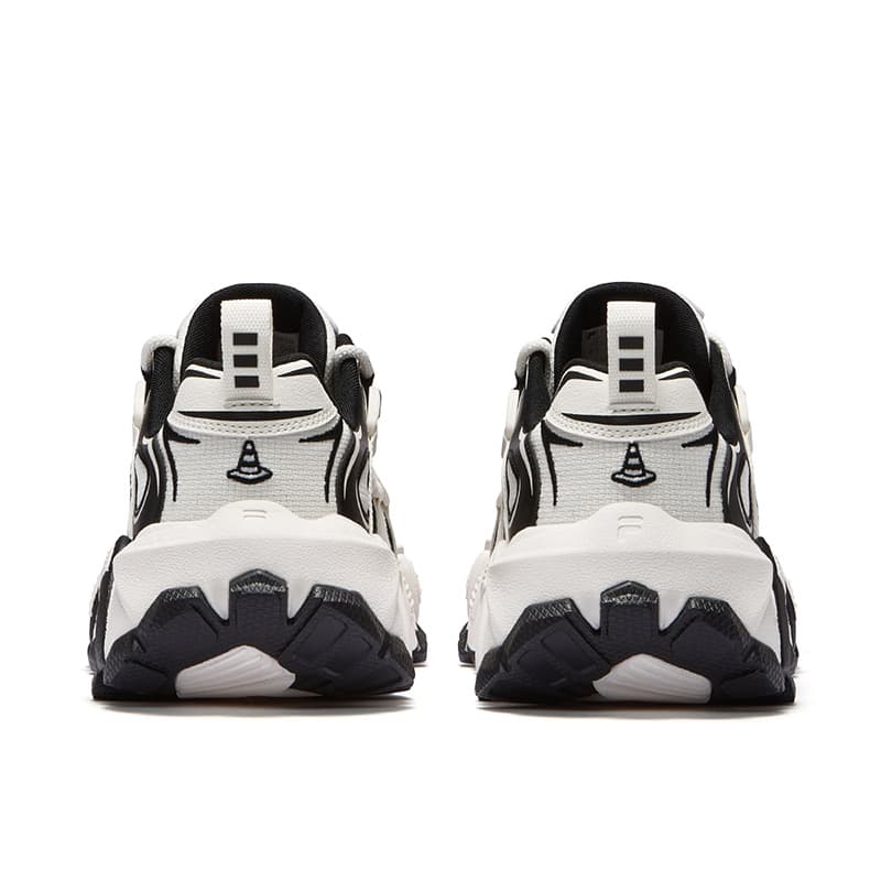 Кроссовки Joshua Vides x FILA FUSION Exocet II Low Топ Массивные Кроссовки Мужские Снег Черный - изображение 5