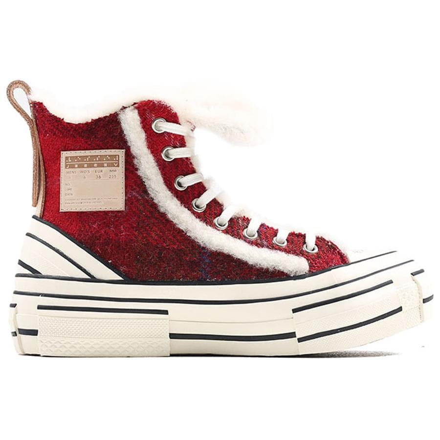Кеды xVESSEL G.O.P. Winter Highs Cherry Red - изображение 2