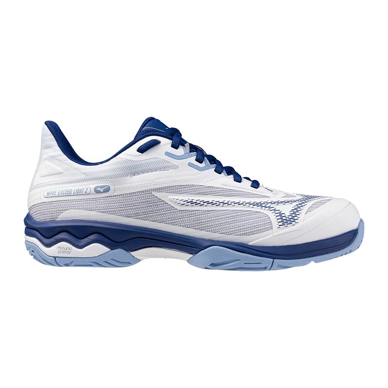 Кроссовки для тенниса Mizuno Wave Exceed Light 2 Амортизация Покрытие Амортизация и Легкость Покрытие Легкий Низкий Топ Теннисные Кроссовки - изображение 2