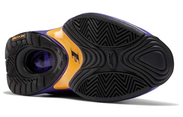 Ретро баскетбольные кроссовки Reebok Answer Lakers - изображение 6