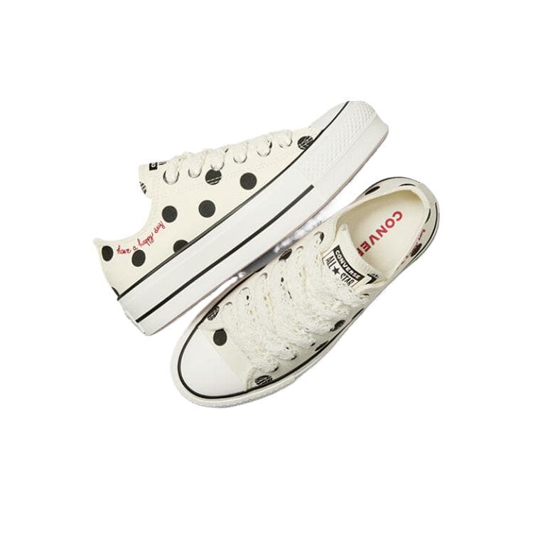 Кеды Converse Chuck TAYLOR All Star Износостойкие Низкие Кеды Женские Белые - изображение 4