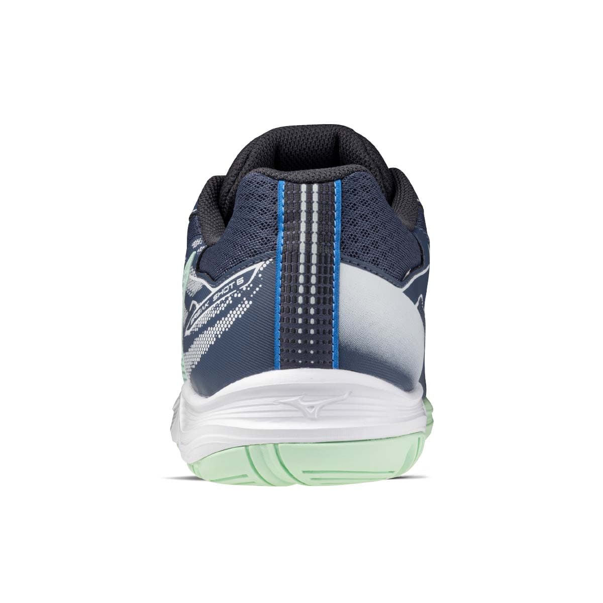 Кроссовки для тенниса Mizuno BREAK SHOT 5 Jr.AC Низкие теннисные кроссовки унисекс синие - изображение 4