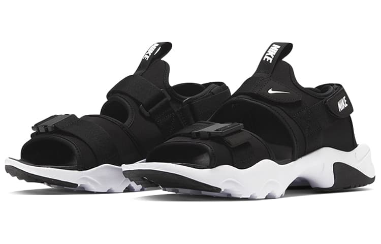 Сандалии с ремешком Nike Canyon Sandal Black White - изображение 3