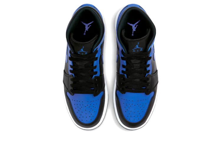 Ретро баскетбольные кроссовки Jordan Air Jordan 1 Mid "Hyper Royal" - изображение 4