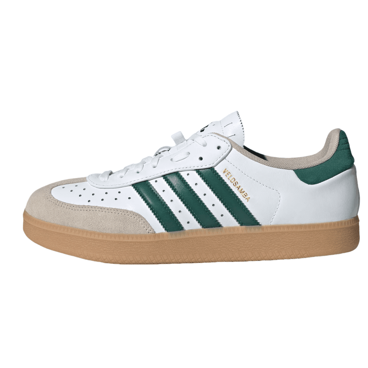 Кроссовки для велоспорта Adidas Velosamba Low Топ Велосипедные кроссовки Унисекс Белый Зеленый - изображение 1