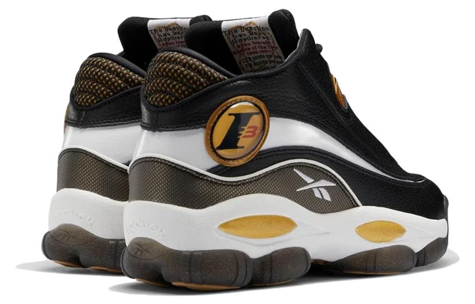Ретро баскетбольные кроссовки Reebok Answer DMX Black - изображение 4