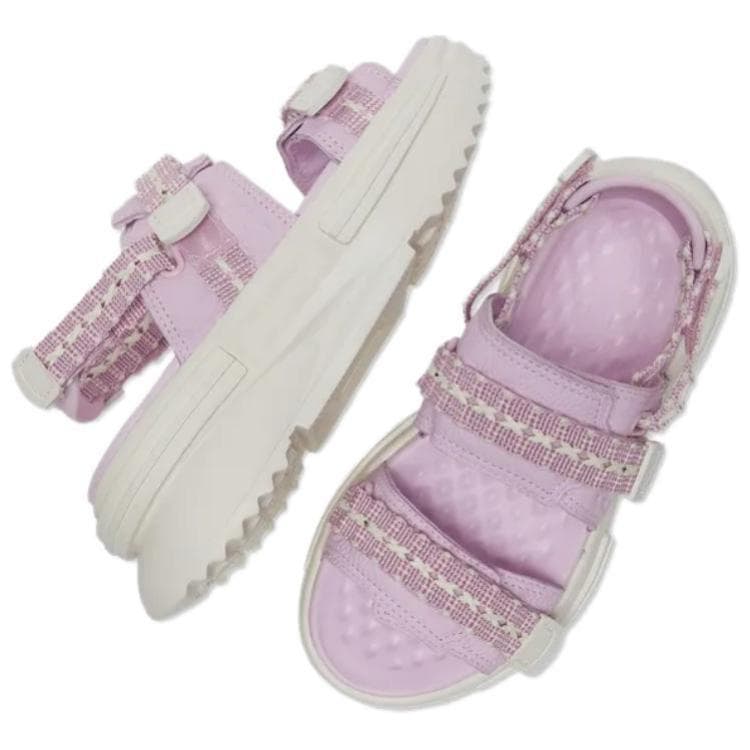 Сандалии с ремешком Converse Run Star Utility Sandal CX Унисекс пляжные сандалии противоскользящие розово-фиолетовый - изображение 5