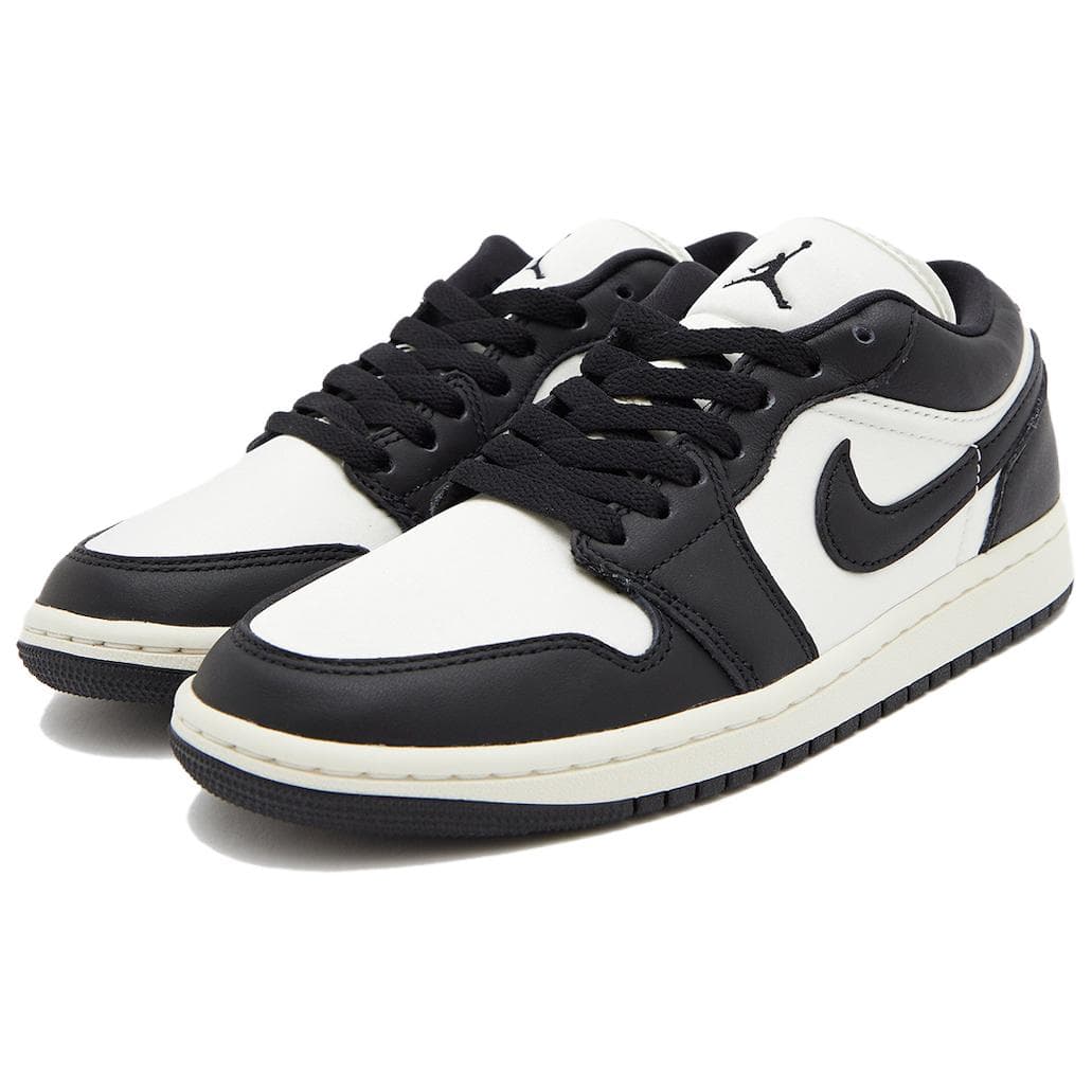 Ретро баскетбольные кроссовки Jordan Air Jordan 1 Low WMNS "Vintage Panda" - изображение 2