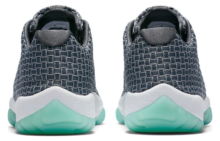 Ретро баскетбольные кроссовки Jordan Future Low Grey Blue - изображение 4