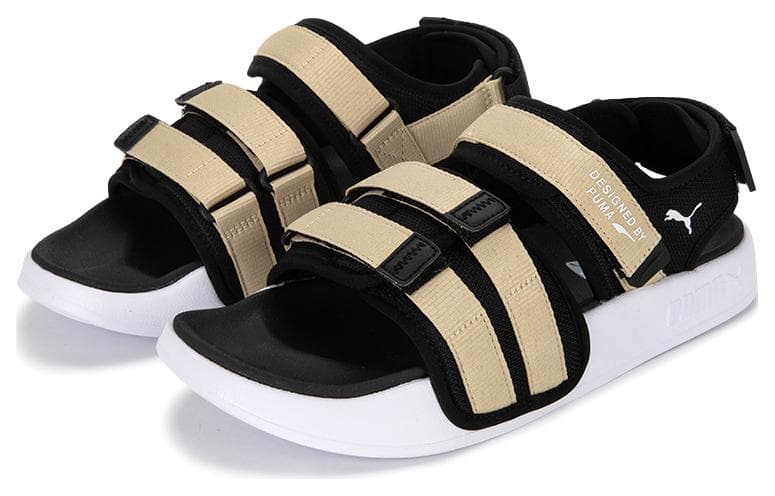 Сандалии с ремешком PUMA Leadcat City Sandal Black Beige - изображение 3