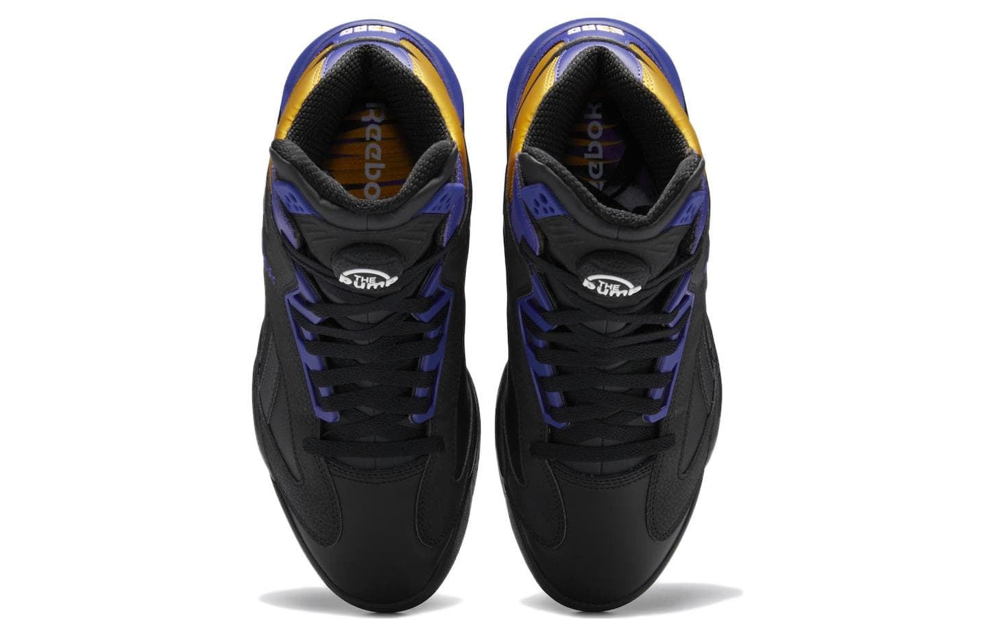 Ретро баскетбольные кроссовки Reebok Shaq Attaq "Lakers" - изображение 4