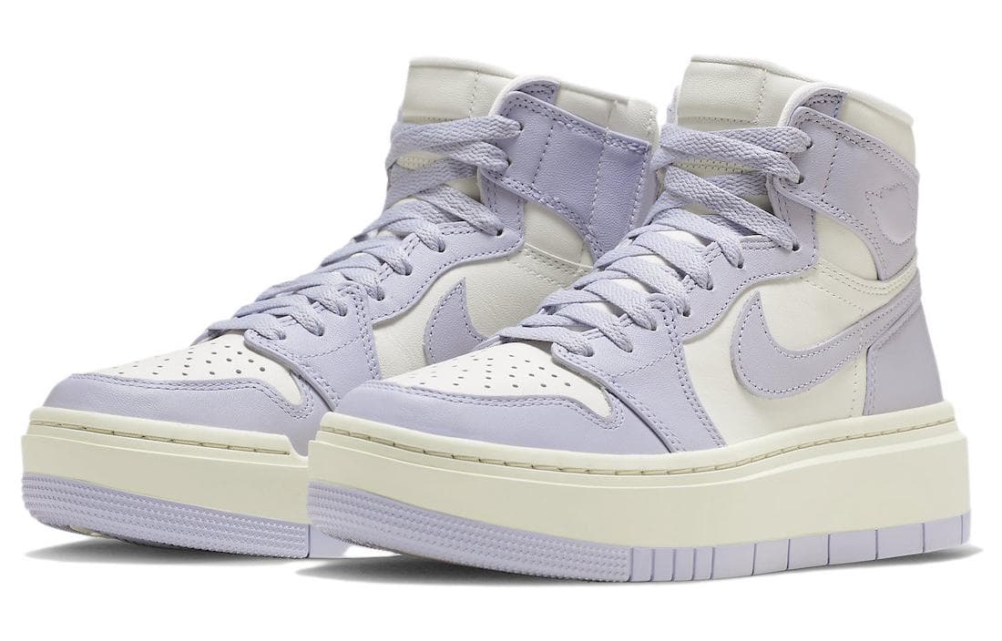 Ретро баскетбольные кроссовки Jordan Air Jordan 1 Elevate High "Titanium" - изображение 3