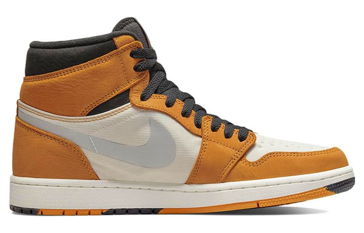 Ретро баскетбольные кроссовки Jordan Air Jordan 1 Element Gore-Tex "Light Curry" - изображение 2