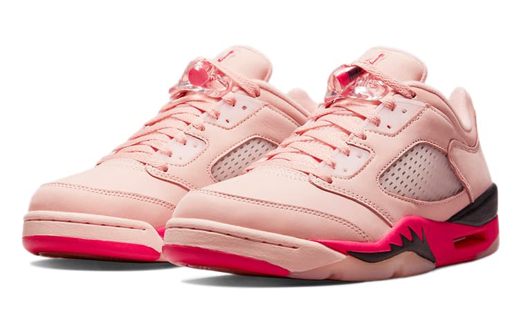 Ретро баскетбольные кроссовки Jordan Air Jordan 5 Retro Low "Girls That Hoop" Arctic Pink - изображение 3