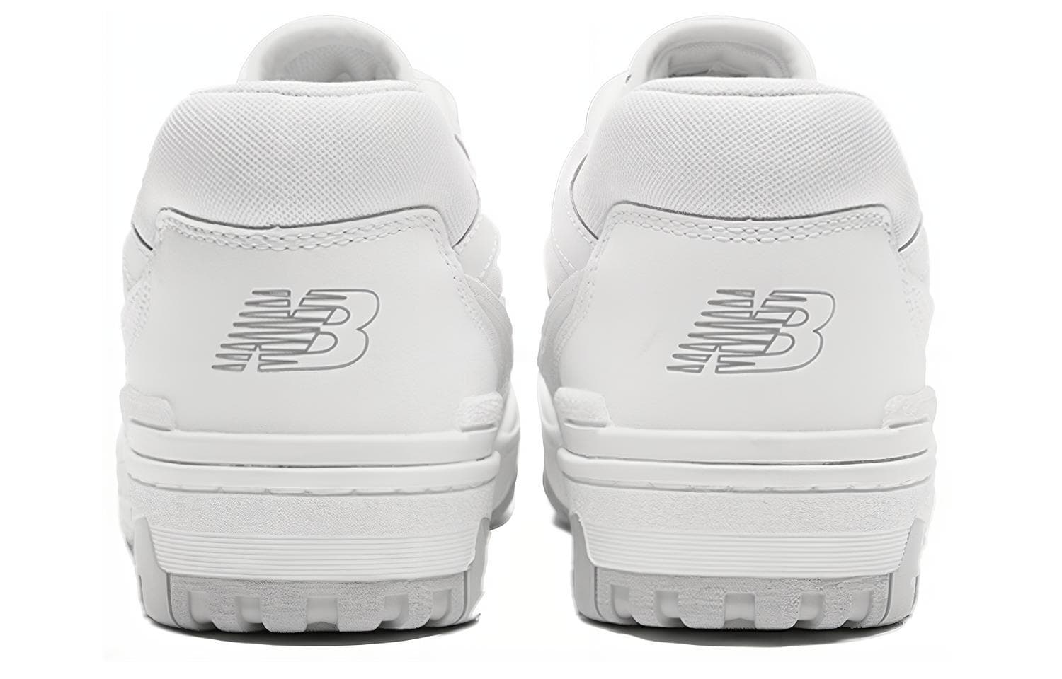 Ретро баскетбольные кроссовки New Balance 550 White Grey - изображение 4