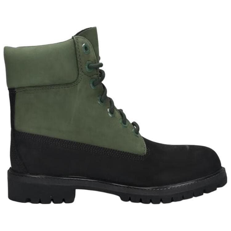 Сапоги Timberland 6 Inch Ботильоны Мужские Черные Зеленые - изображение 2