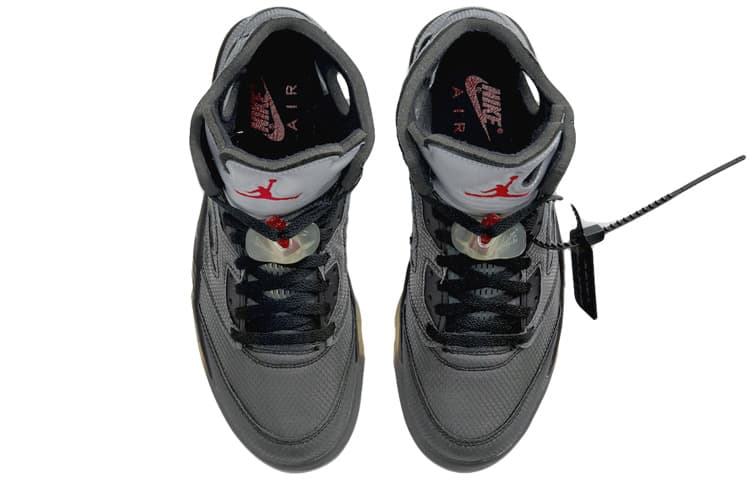 Ретро баскетбольные кроссовки OFF-WHITE x Air Jordan 5 Retro SP - изображение 4