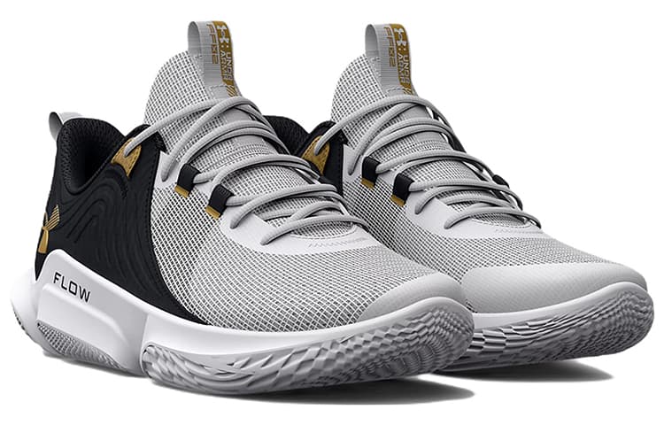 Кроссовки для баскетбола Under Armour Flow FUTR X 2 White Black - изображение 3