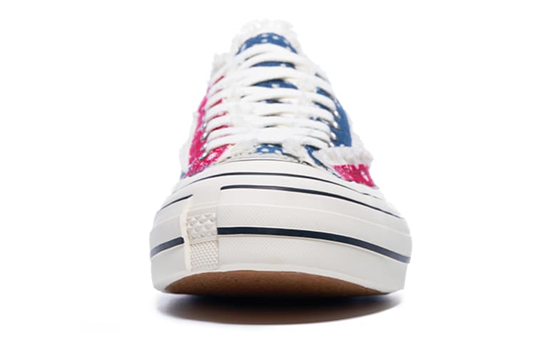 Кеды xVESSEL g.o.p. lows "redxblue paisley" - изображение 3
