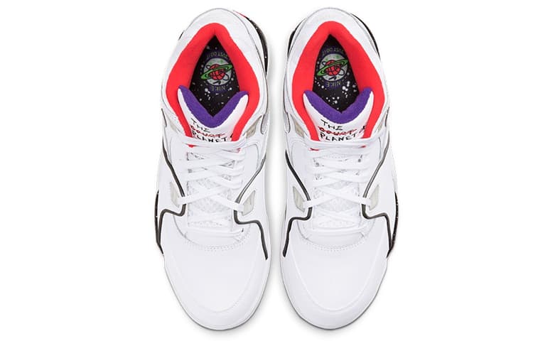 Ретро баскетбольные кроссовки Nike Air Flight 89 White Hologram - изображение 4