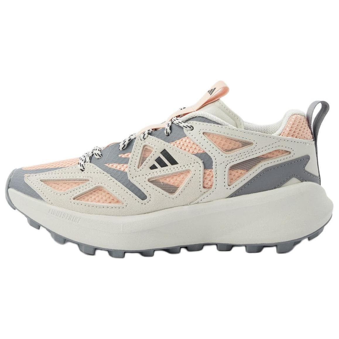 Кроссовки Adidas Kantai Trail Износостойкий Антискользящий Лоу-топы Походная обувь Женские Розово-серый - изображение 1