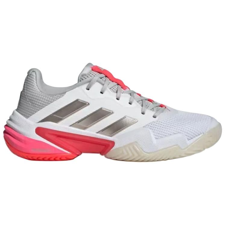 Кроссовки для тенниса Adidas Barricade 13 Low Топ Теннисные Кроссовки Женские Белые Красные - изображение 2