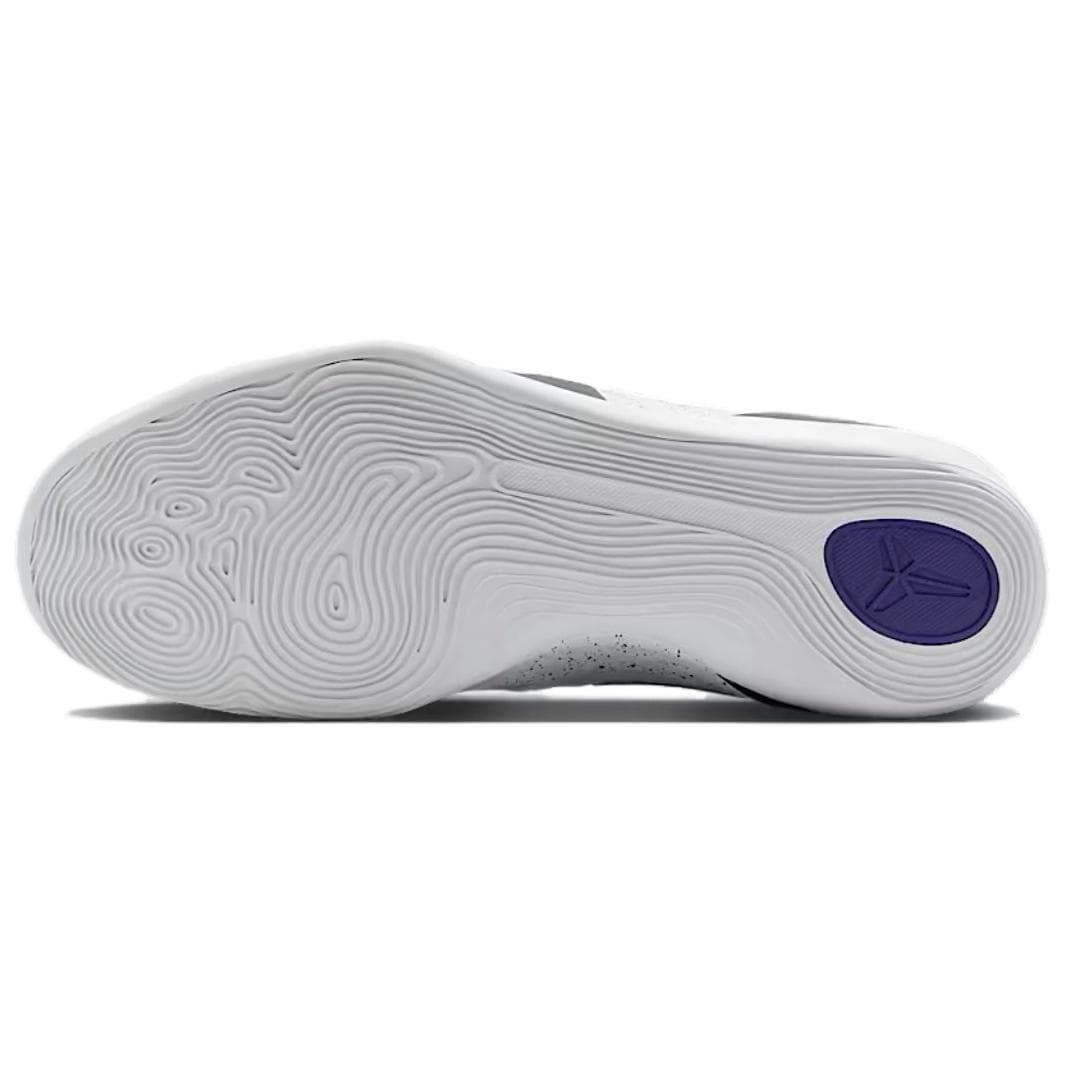 Кроссовки для баскетбола Nike Kobe 9 Low Баскетбольные кроссовки Унисекс Белый Фиолетовый - изображение 6
