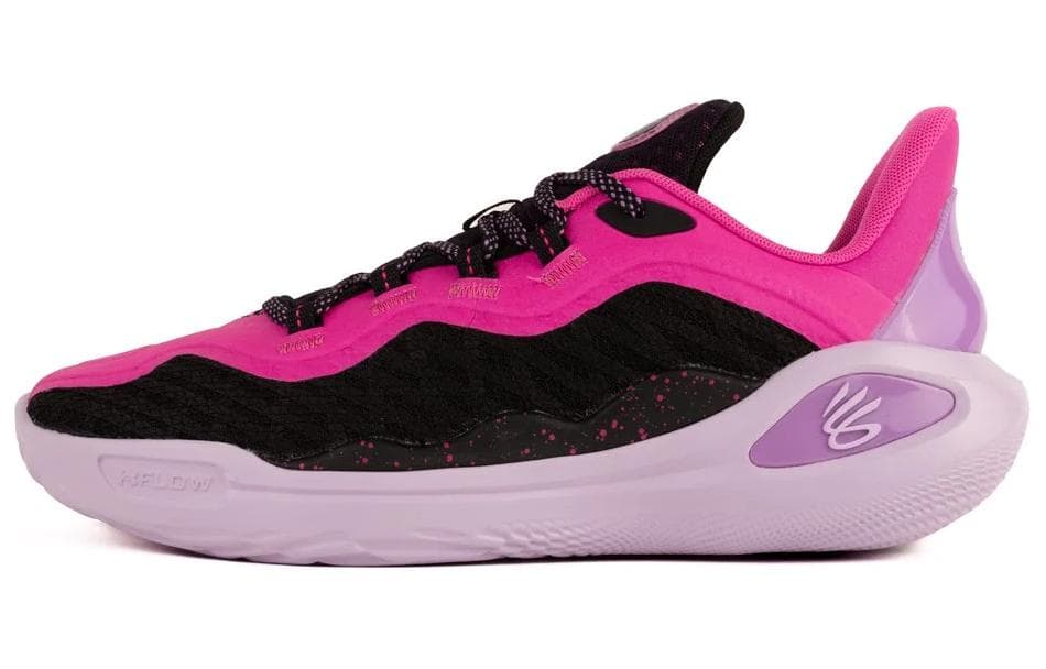 Кроссовки для баскетбола Under Armour Curry 11 Low Баскетбольные кроссовки Мужские Красные Черные - изображение 1