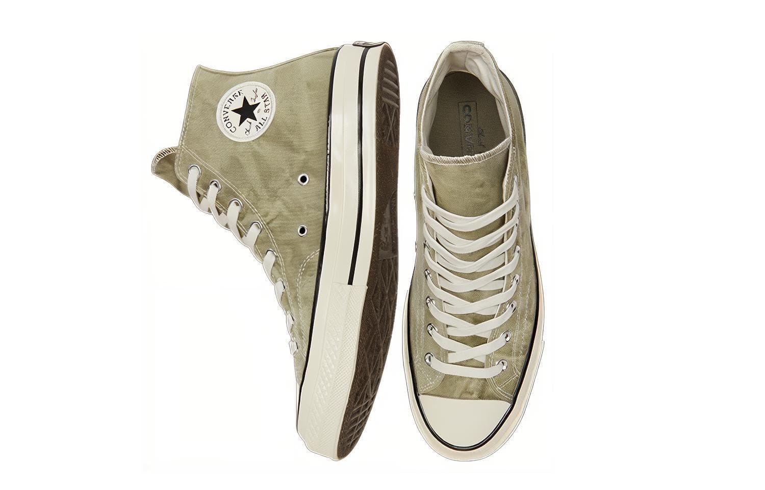 Кеды Converse 1970s Chuck Taylor All Star Light Grey Green - изображение 4