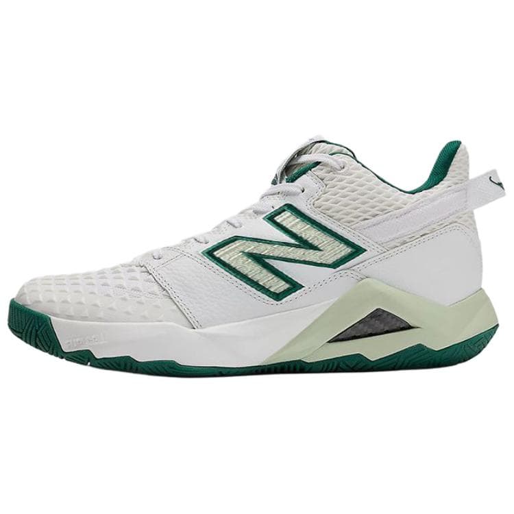 Кроссовки для тенниса New Balance Coco CG2 Сетчатая ткань Дышащий MID Теннисные кроссовки Женские Белый Зеленый - изображение 1
