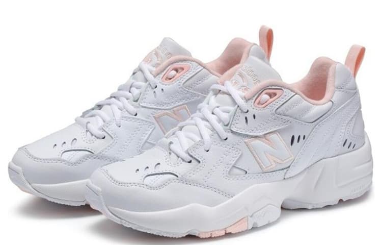 Кроссовки для спортзала New Balance 608 White Pink - изображение 2