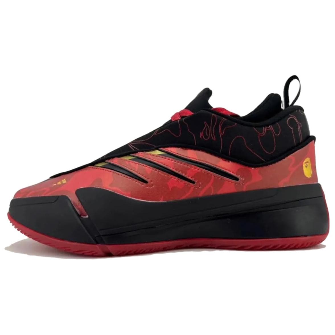 Кроссовки для баскетбола BAPE x adidas Dame 9 - изображение 1