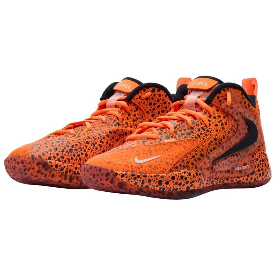 Кроссовки Nike React HyperSet противоскользящие устойчивые к истиранию верх для волейбола мужские оранжевые - изображение 4
