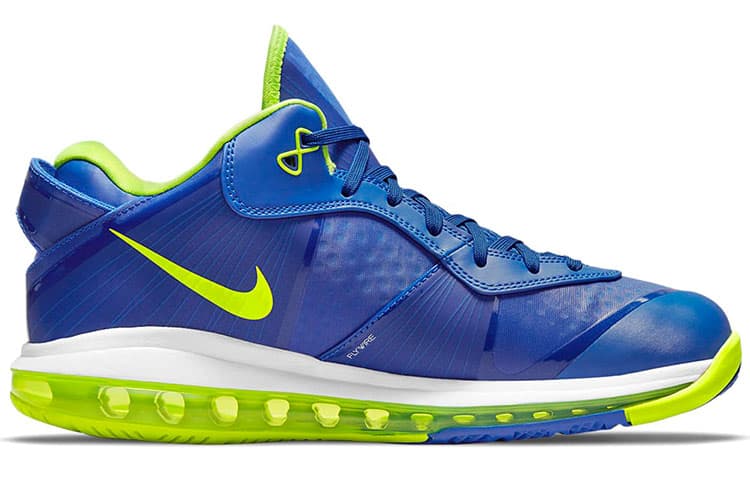 Кроссовки для баскетбола Nike Lebron 8 V/2 Low QS "Treasure Blue" - изображение 2
