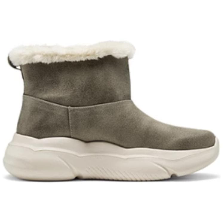 Ботинки зимние Skechers Vapor Foam Короткие Сноубутсы Женские Серые - изображение 2