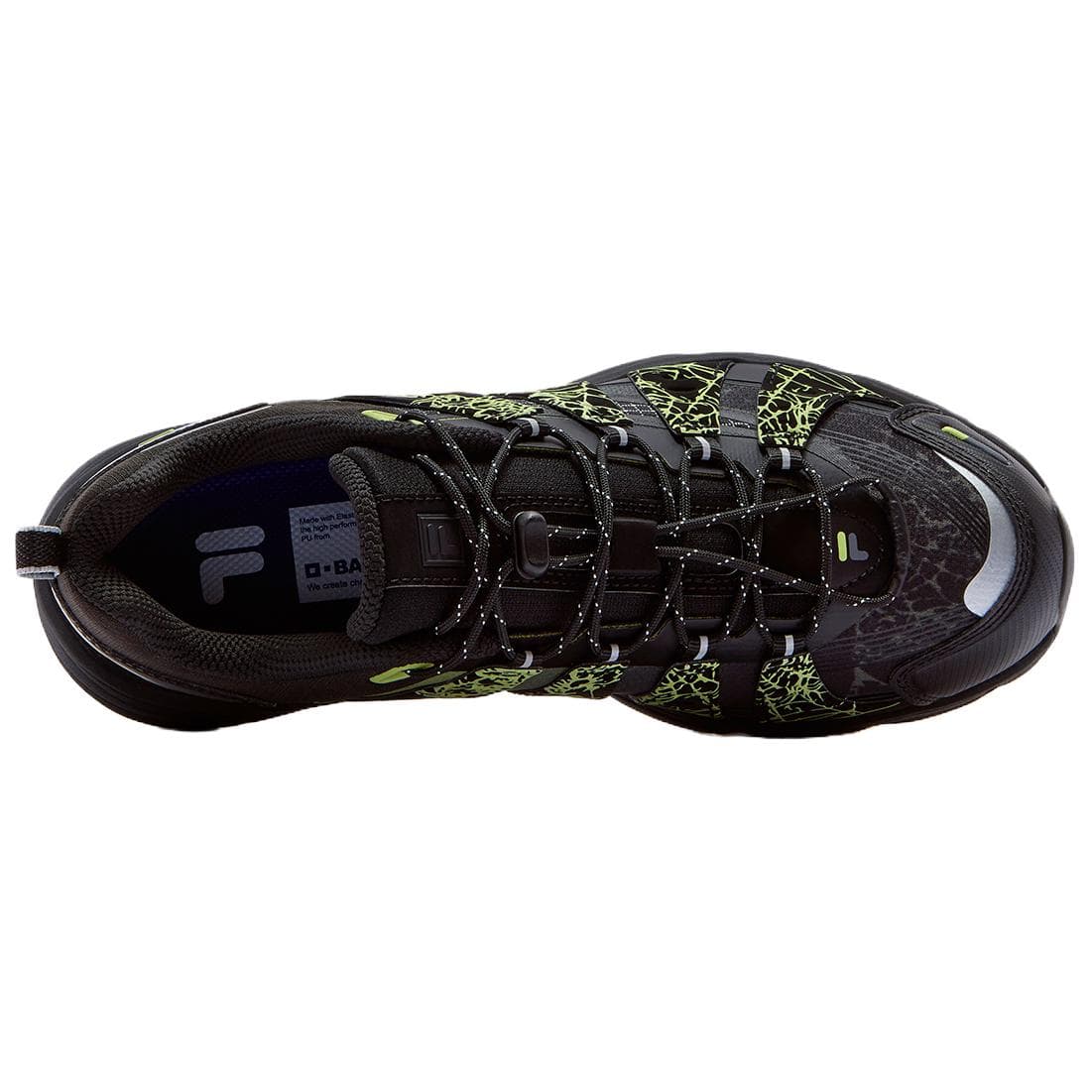 Кроссовки FILA FUSION COMO X Хэллоуин Текстиль Синтетическая кожа массивные кроссовки Мужской Черный - изображение 4