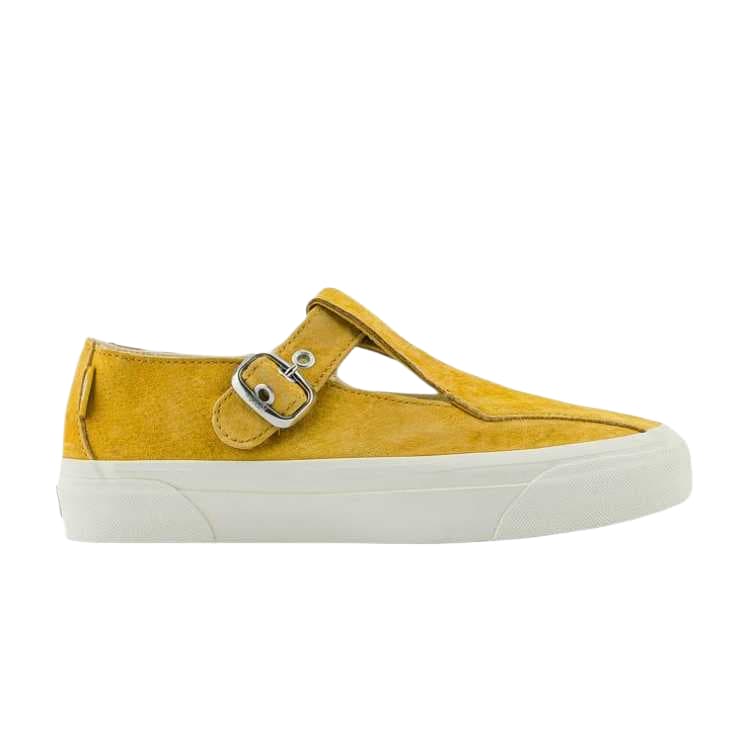 VANS LX MARY JANE 93 Тонкие и Без Форма Туфли Мэри Джейн Средний Каблук 3,5 см Унисекс Золото - изображение 2
