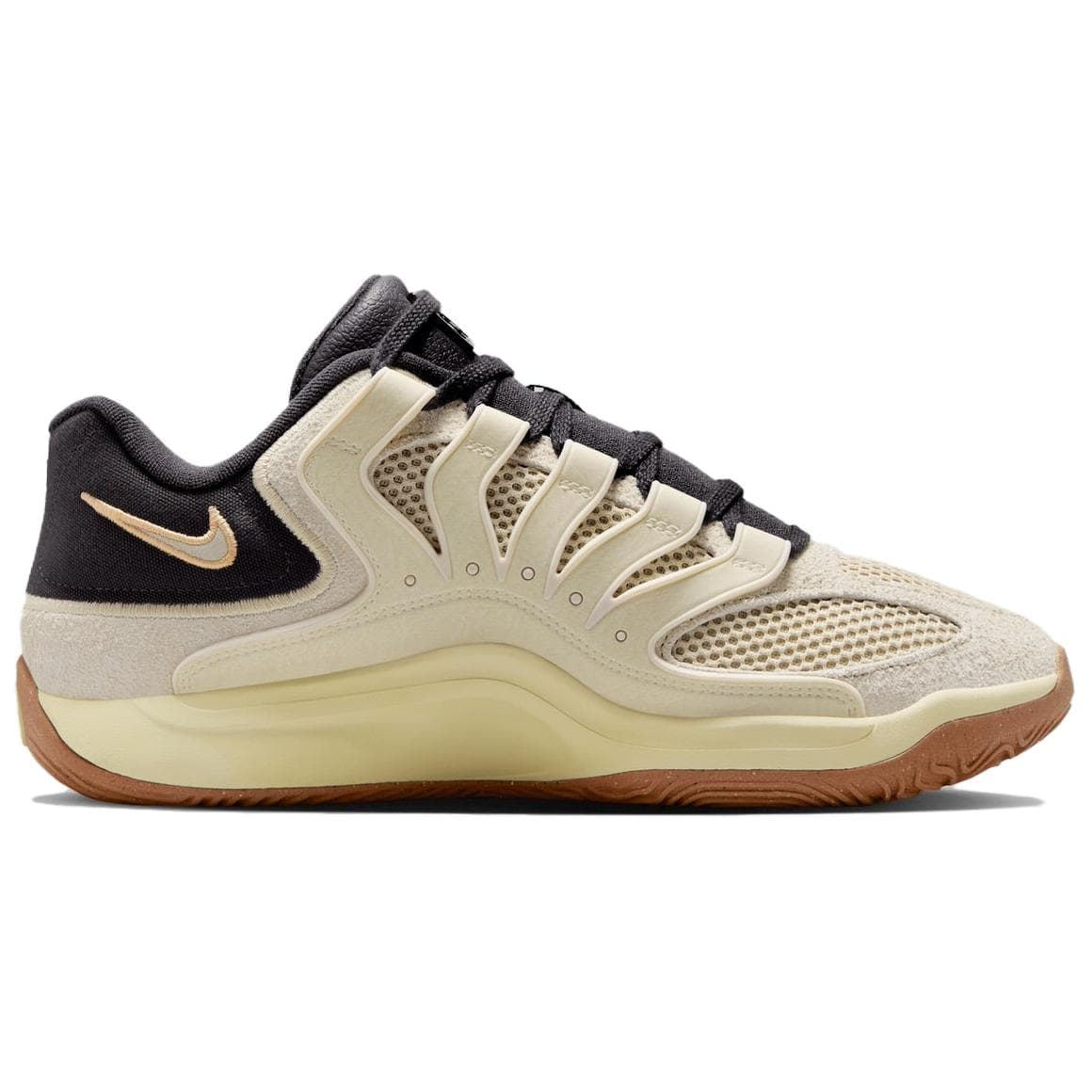 Кроссовки для баскетбола Nike KD 18 Low Топ Баскетбольные кроссовки Мужские Серый Белый - изображение 2