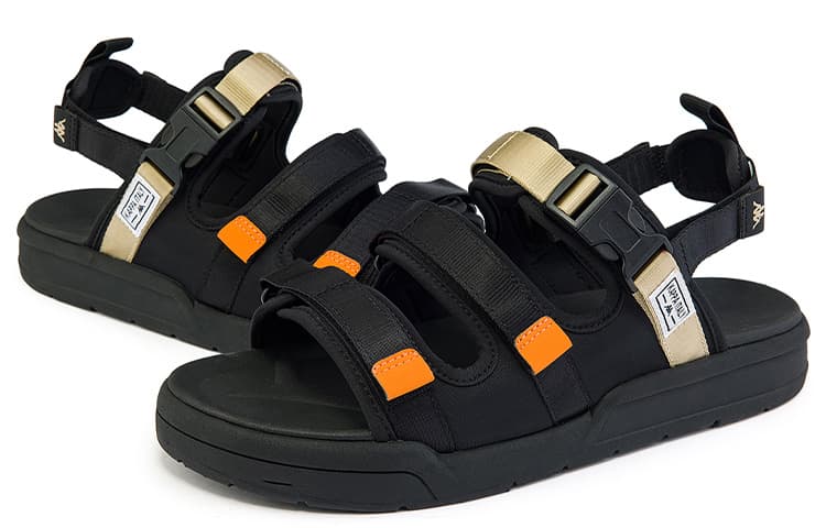 Сандалии с ремешком Kappa Velcro Sandals Black - изображение 4