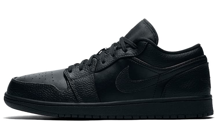 Ретро баскетбольные кроссовки Jordan Air Jordan 1 Low "Triple Black"