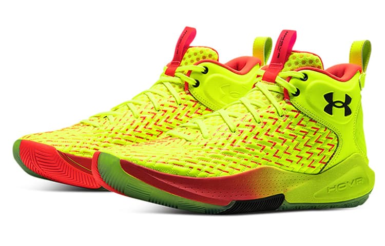 Кроссовки для баскетбола Under Armour Havoc 4 Yellow - изображение 2