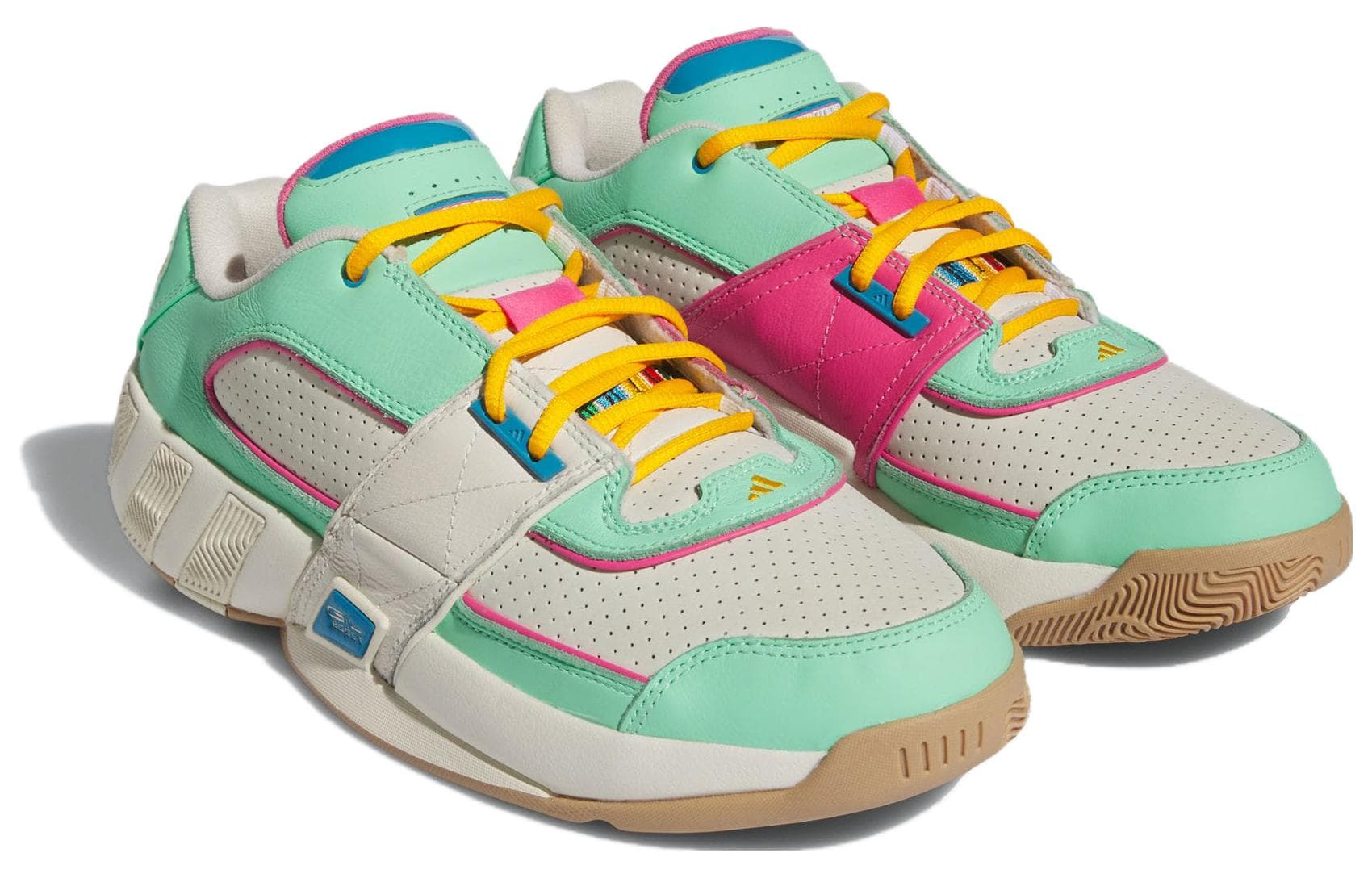 Ретро баскетбольные кроссовки adidas Agent Gil Restomod Green White - изображение 2