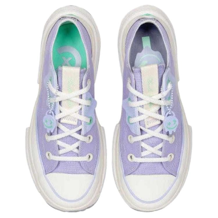 Кеды Converse Chuck TAYLOR Сезонный Удобный и Легкий Устойчивый к Износу Низкие Кеды Женские Синие - изображение 3