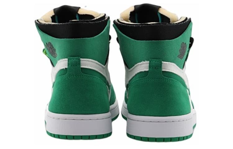 Ретро баскетбольные кроссовки Jordan Air Jordan 1 high zoom air cmft "stadium green" - изображение 4