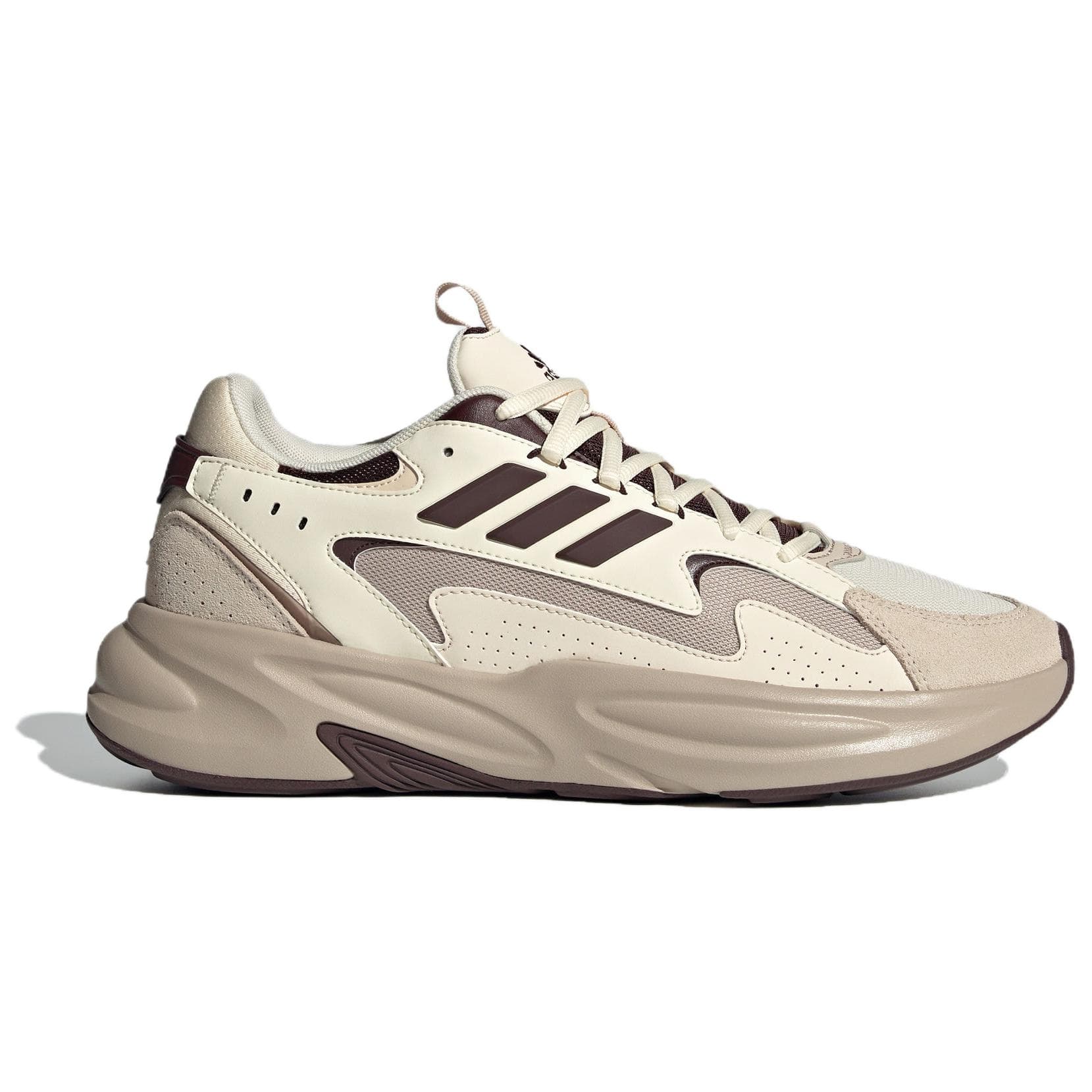 Кроссовки Adidas OZWAVE Low Top массивные кроссовки унисекс белые серые - изображение 2
