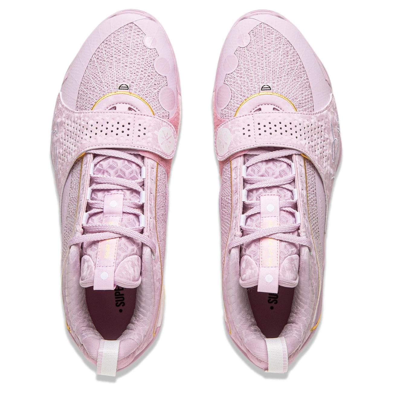 Кроссовки для баскетбола Li-Ning Wade All City 13 ENCORE с технологией BOOM, низкие баскетбольные кроссовки для мужчин, цвет персиковый - изображение 3