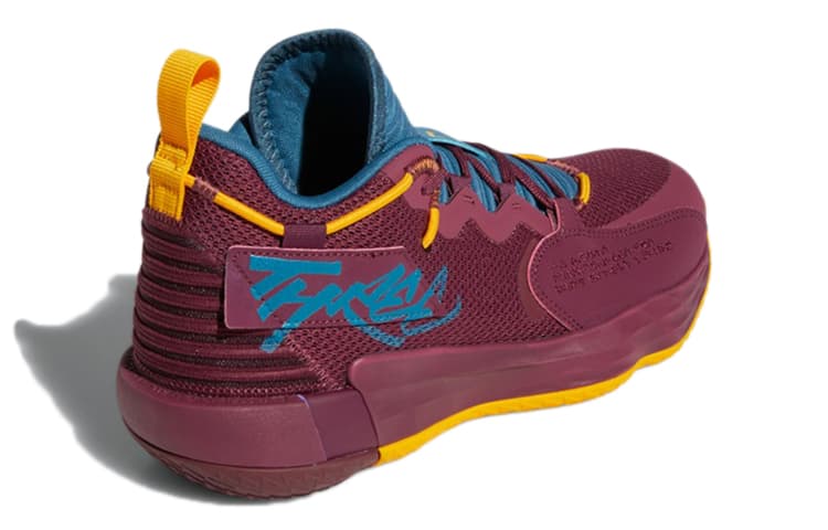 Ретро баскетбольные кроссовки adidas D Lillard 7 GCA - изображение 4