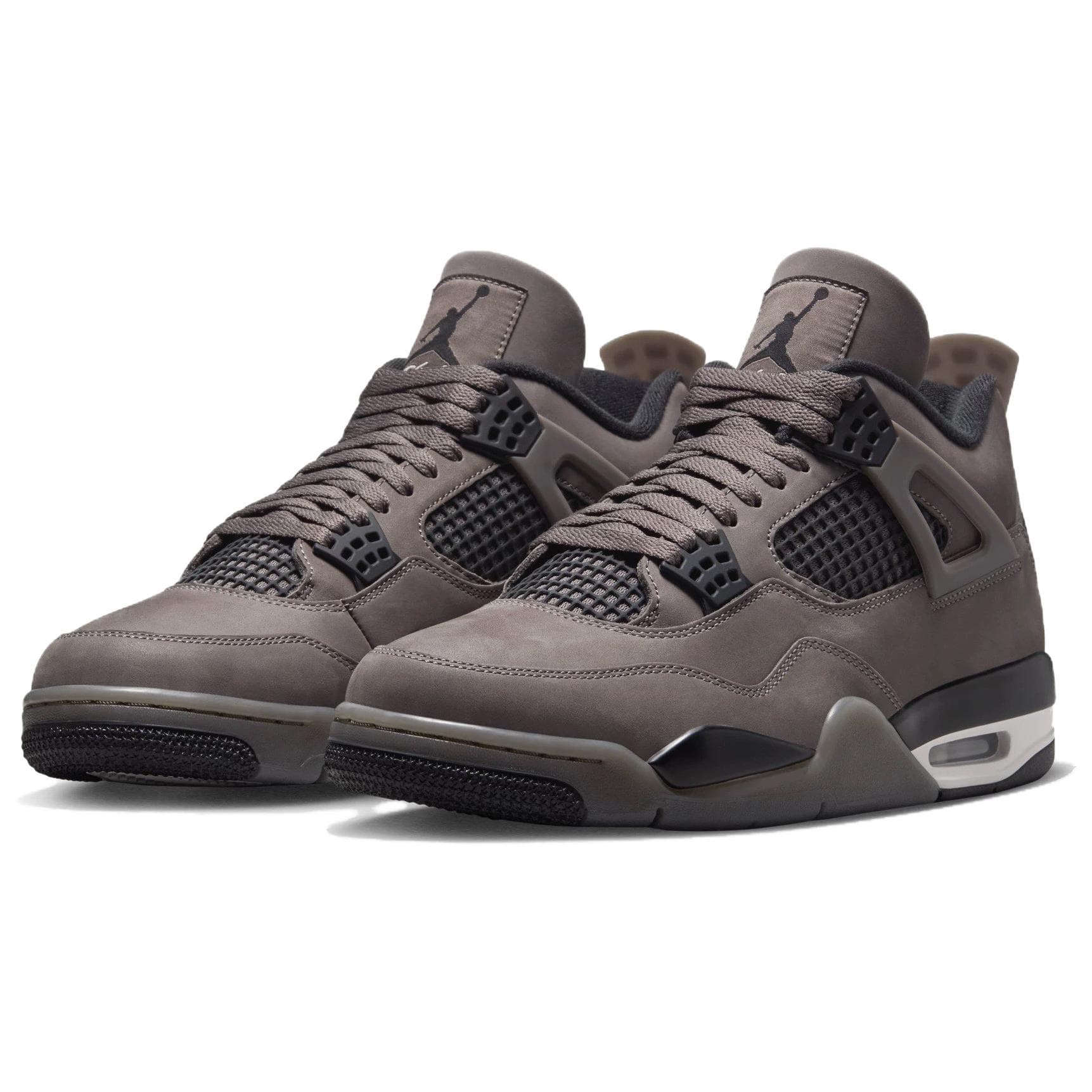 Ретро баскетбольные кроссовки Jordan Air Jordan 4 MID Топ Ретро Баскетбольные Кроссовки Мужские Коричневые - изображение 3